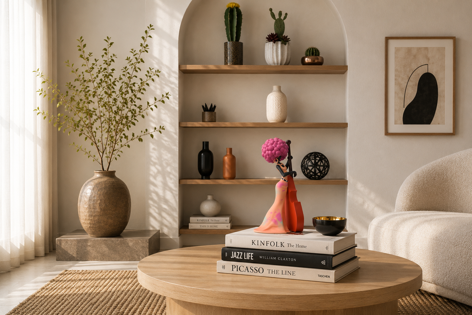Sculptural Collectibles in Modern Interiors
